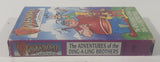 1990 Wonderworld Cartoons The Adventures of the Ding-A-Ling Brothers Movie VHS Video Cassette Tape with Case