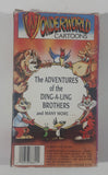 1990 Wonderworld Cartoons The Adventures of the Ding-A-Ling Brothers Movie VHS Video Cassette Tape with Case