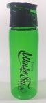 Titan Enjoy WaskeSui At The Beach Saskatchewan Resort Town 9" Tall Green Plastic Travel Drink Bottle