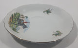 Vintage Old Foley James Kent Staffordshire England China Tone Royal Mountie 5 1/2" Porcelain Tea Cup Saucer Plate