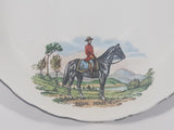 Vintage Old Foley James Kent Staffordshire England China Tone Royal Mountie 5 1/2" Porcelain Tea Cup Saucer Plate