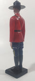 Vintage No. 205 RCMP Royal Canadian Police Mountie CANADA 8" Tall Plastic Figure Made in Hong Kong
