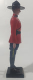 Vintage No. 205 RCMP Royal Canadian Police Mountie CANADA 8" Tall Plastic Figure Made in Hong Kong