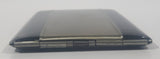 Vintage Black Striped Metal Cigarette Case Holder
