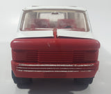 Rare Vintage Tonka Paramedics Ambulance Van White 8 1/2" Pressed Steel and Plastic Toy Car Vehicle with Opening Rear Door