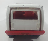 Rare Vintage Tonka Paramedics Ambulance Van White 8 1/2" Pressed Steel and Plastic Toy Car Vehicle with Opening Rear Door