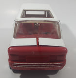 Rare Vintage Tonka Paramedics Ambulance Van White 8 1/2" Pressed Steel and Plastic Toy Car Vehicle with Opening Rear Door