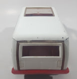 Rare Vintage Tonka Paramedics Ambulance Van White 8 1/2" Pressed Steel and Plastic Toy Car Vehicle with Opening Rear Door