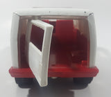 Rare Vintage Tonka Paramedics Ambulance Van White 8 1/2" Pressed Steel and Plastic Toy Car Vehicle with Opening Rear Door