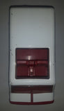 Rare Vintage Tonka Paramedics Ambulance Van White 8 1/2" Pressed Steel and Plastic Toy Car Vehicle with Opening Rear Door