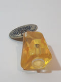 2000 Enesco Warner Bros. Harry Potter Hedwig Clip On Story Scope Yellow Jewel Pendant