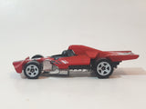 2019 Hot Wheels Track Builder Formula Flashback Red Die Cast Toy Race Car Vehicle