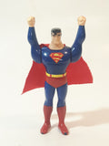 1997 Burger King DC Comics Superman The Animated Series 4" PVC Toy Figure with Cape