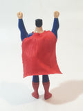 1997 Burger King DC Comics Superman The Animated Series 4" PVC Toy Figure with Cape