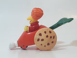 1987-1988 McDonald's Red Fraggle Rock Radish Shaped Toy Car Vehicle