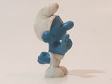 Vintage Peyo Smurfs Shy Smurf 2" PVC Toy Figure Made in W. Germany