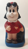 Vintage 1973 Play Pal Plastics Western Publishing Company Little Lulu Character 7 1/4" Tall Coin Bank