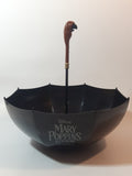 2018 Disney Mary Poppins Returns December 19 Black Plastic Parrot Umbrella Shaped Popcorn Bowl
