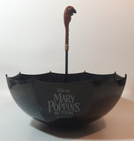 2018 Disney Mary Poppins Returns December 19 Black Plastic Parrot Umbrella Shaped Popcorn Bowl