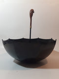 2018 Disney Mary Poppins Returns December 19 Black Plastic Parrot Umbrella Shaped Popcorn Bowl