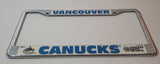 Frontline NHL Coolest Game On Earth Vancouver Canucks Metal Vehicle License Plate Tag Frame