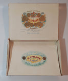 Vintage H. Upmann Habana Cuban Cigars Cardboard Box