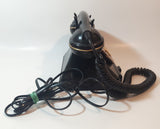 1993 InterTan Model No. T-944 Black Push Button Rotary Style Black Telephone
