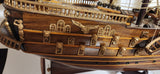 Vintage Napoleon Highly Detailed 36" Long Tall Ship Model
