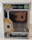 2017 Funko Pop! Animation Rick and Morty #341 Warrior Summer Toy Vinyl Bobblehead Figure New in Box