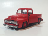 Maisto Superior 1953 Ford Farm Truck with Hay Pull Back Action 1/32 Scale Red Die Cast Toy Car Vehicle Missing Parts