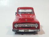 Maisto Superior 1953 Ford Farm Truck with Hay Pull Back Action 1/32 Scale Red Die Cast Toy Car Vehicle Missing Parts