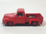 Maisto Superior 1953 Ford Farm Truck with Hay Pull Back Action 1/32 Scale Red Die Cast Toy Car Vehicle Missing Parts