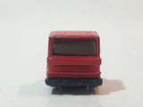 Unknown Brand COE Semi Truck Red Die Cast Toy Car Vehicle