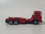 Unknown Brand COE Semi Truck Red Die Cast Toy Car Vehicle