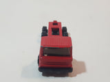Unknown Brand COE Semi Truck Red Die Cast Toy Car Vehicle