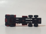 Unknown Brand COE Semi Truck Red Die Cast Toy Car Vehicle