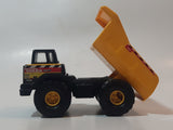 Tonka Mighty 768 Dump Truck Yellow Die Cast Toy Car Vehicle