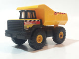 Tonka Mighty 768 Dump Truck Yellow Die Cast Toy Car Vehicle