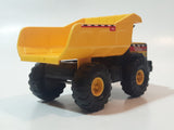 Tonka Mighty 768 Dump Truck Yellow Die Cast Toy Car Vehicle