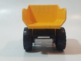 Tonka Mighty 768 Dump Truck Yellow Die Cast Toy Car Vehicle