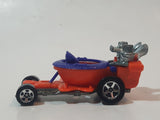 2001 Hot Wheels Hot Seat Orange and Purple Die Cast Toy Car Vehicle