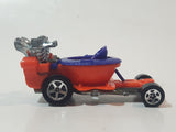 2001 Hot Wheels Hot Seat Orange and Purple Die Cast Toy Car Vehicle