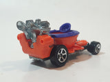 2001 Hot Wheels Hot Seat Orange and Purple Die Cast Toy Car Vehicle