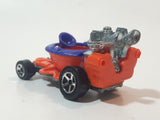 2001 Hot Wheels Hot Seat Orange and Purple Die Cast Toy Car Vehicle