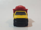 2013 Matchbox Beach Rescue Ford Dump Utility Truck Yellow Die Cast Toy Car Vehicle