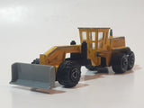 Vintage Majorette No. 331 Niveleuse Grader Leveling Scraper Yellow Die Cast Toy Car Vehicle Missing Grader Blade