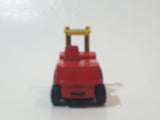 1972 Lesney Products Matchbox Red Yellow Superfast No. 15 Fork Lift Truck Toy Car Warehouse Yard Machinery Vehicle