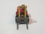 1972 Lesney Products Matchbox Red Yellow Superfast No. 15 Fork Lift Truck Toy Car Warehouse Yard Machinery Vehicle