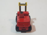 1972 Lesney Products Matchbox Red Yellow Superfast No. 15 Fork Lift Truck Toy Car Warehouse Yard Machinery Vehicle