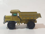 Vintage 1970 Lesney Matchbox Series No. 28 Mack Dump Truck Yellow Die Cast Toy Car Vehicle
